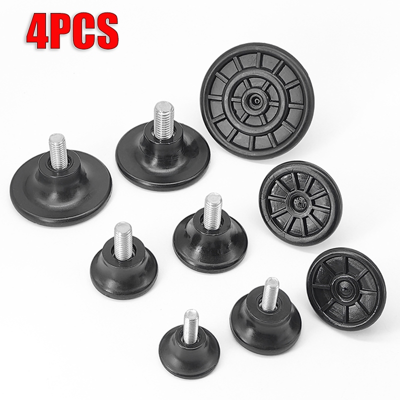 4PCS M6/M8/M10 Anti Slip Adjustable Foot Adjustable Screw Machine Foot ...