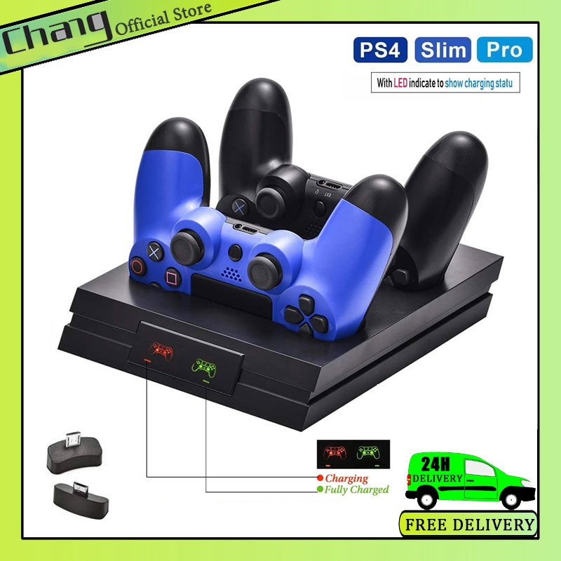 Wireless PS4 Controller USB Charger Charging Station For Dualshock