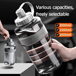 2000/900/280ML Water Bottle with Time Marker Plastic Motivational Water  Bottle Drinking Bottle for Gym Sports Outdoor Travel Work 1/2 Pcs or 1 Set  Optional