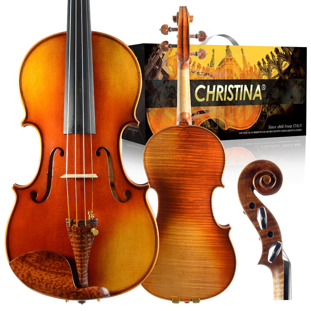 CHRISTINA V10 Violin Instrument Adult Full Size Violin 4/4 Best