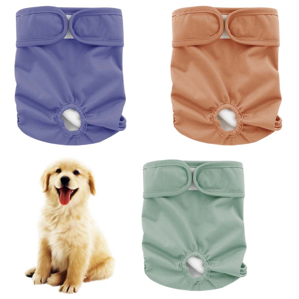 Pet Physiological Pants for Female Small Dog Puppy Washable