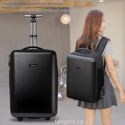 19 Inch Cabin Luggage Bag Lightweight Hardshell Travel Backpack ...