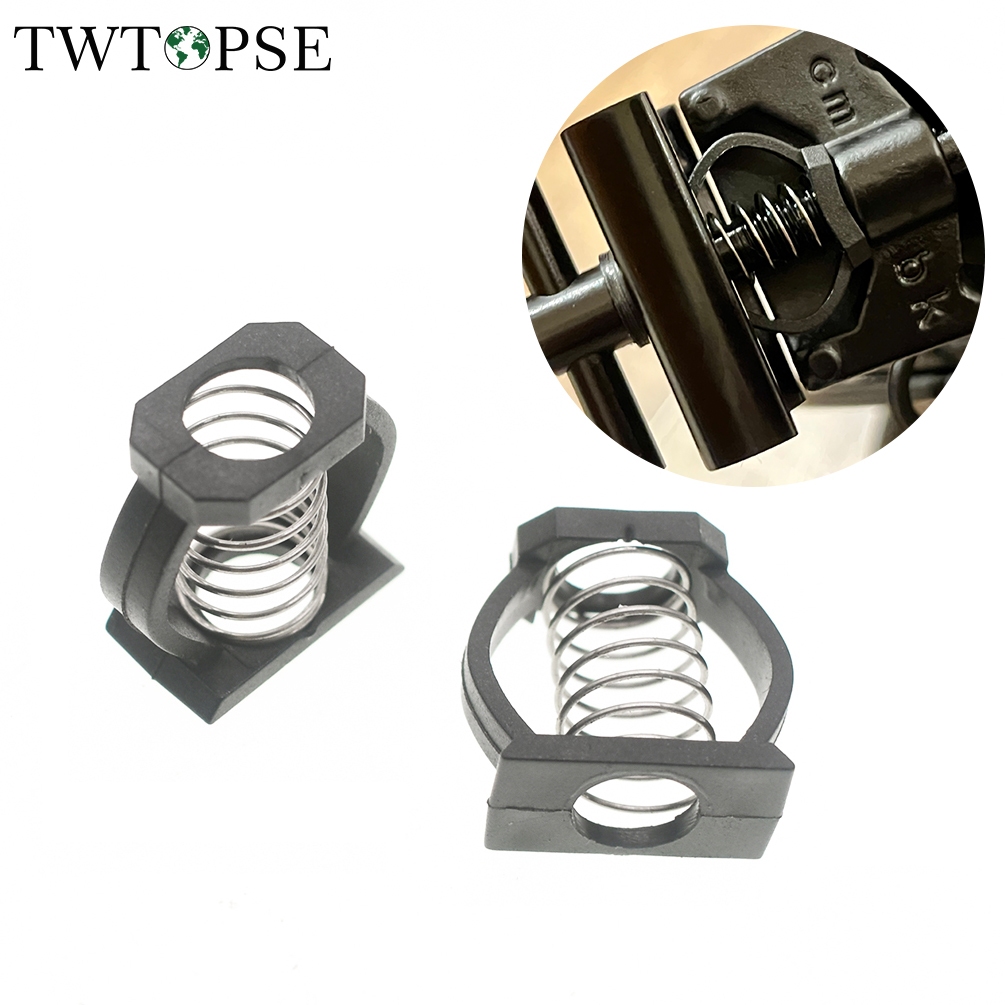 TWTOPSE Hinge Clamps Spring For Brompton Folding Bike Limit Stop Easy ...