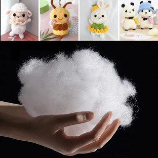 50/100g Polyester Fiber Filling Stuffing Material For Doll Toys Clothing  Cushion