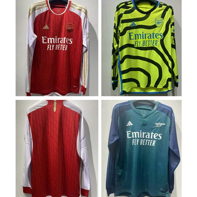 Long sleeve best sale arsenal away jersey