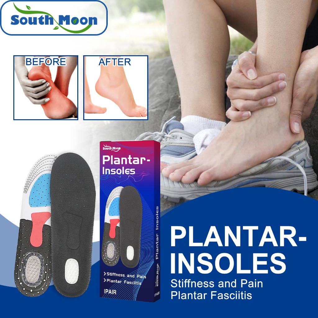 South Moon Plantar Insoles 1pair Sole Insole Relieve Soreness