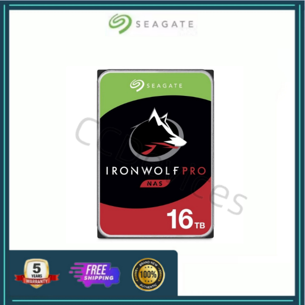 Seagate IronWolf Pro 10TB NAS Hard Drive 7200 RPM 3.5 