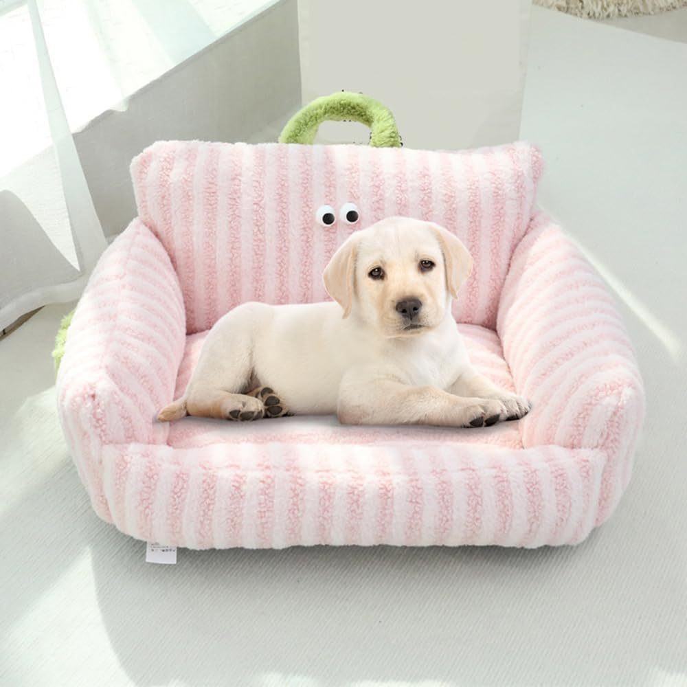 Generic Revuera Pet Sofa, Revuera Calming Pet Sofa, Revuera Pet Bed, Fluffy Plush Pet Sofa, Washable Pet Couch For Large Small Medium