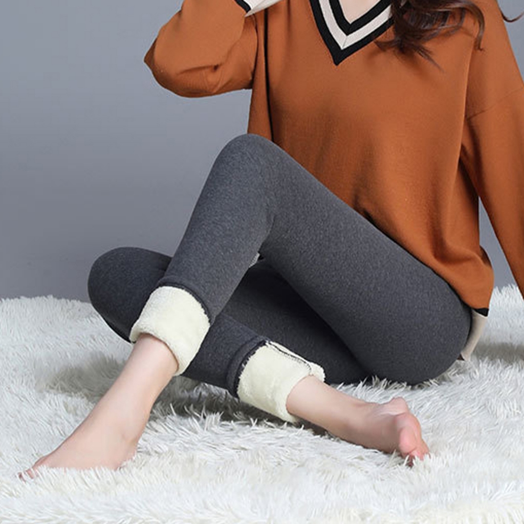 Winter 2022 Straight Leg Loose and Slim Plus Size Thermal Pants