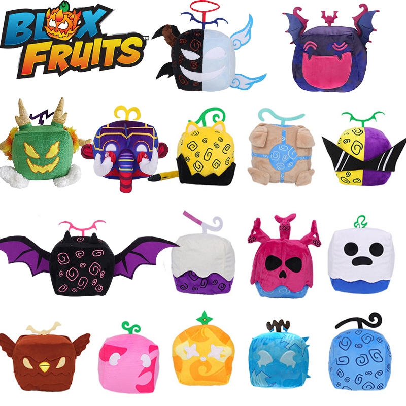 Cute Blox Fruits Plush Toy Cartoon Adventure Game Soft Stuffed Kawaii ...