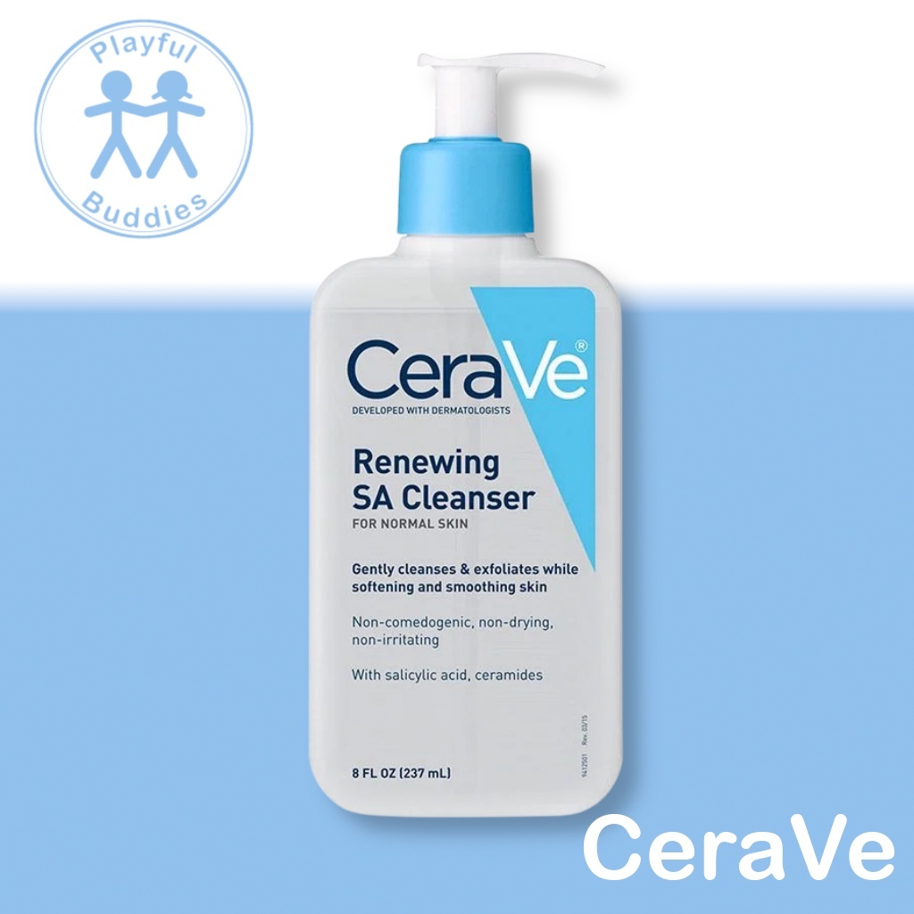 CeraVe Renewing SA Cleanser 8 fl oz (237 ml) Shopee Singapore