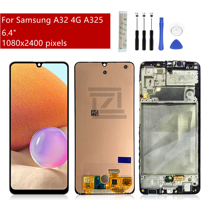 Oled For Samsung Galaxy A32 4g A325 Lcd A325f Sm A325m Sm A325fds Lcd Display Touch Screen