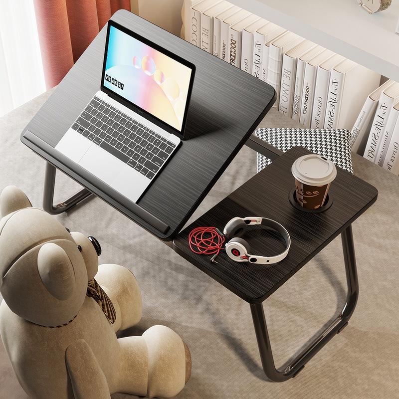 [SG Stock] Foldable Lazy Table Portable Laptop Desk With Tablet Holder ...