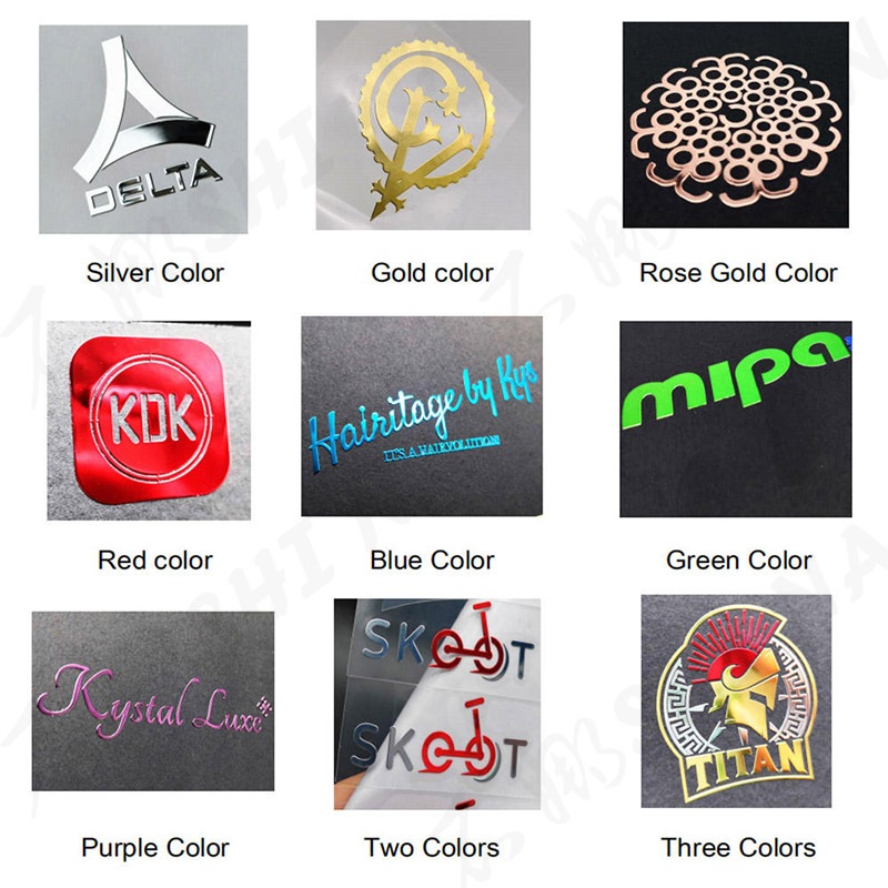 Waterproof Customized Uv Transfer Sticker Printed Metallic Luxury 3D ...