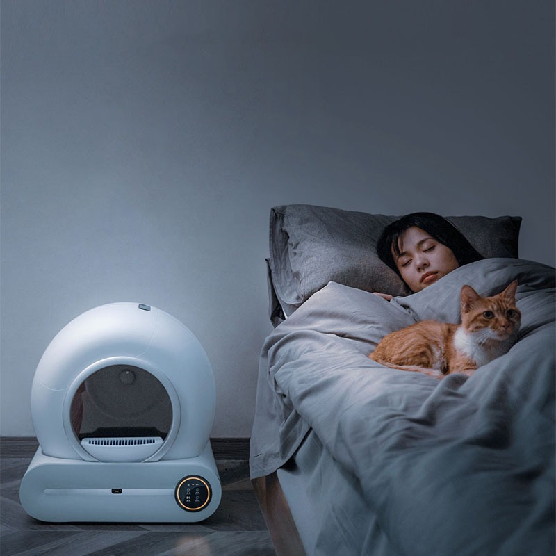 Highend Intelligent Fully Automatic Cat Litter Box Fully Enclosed