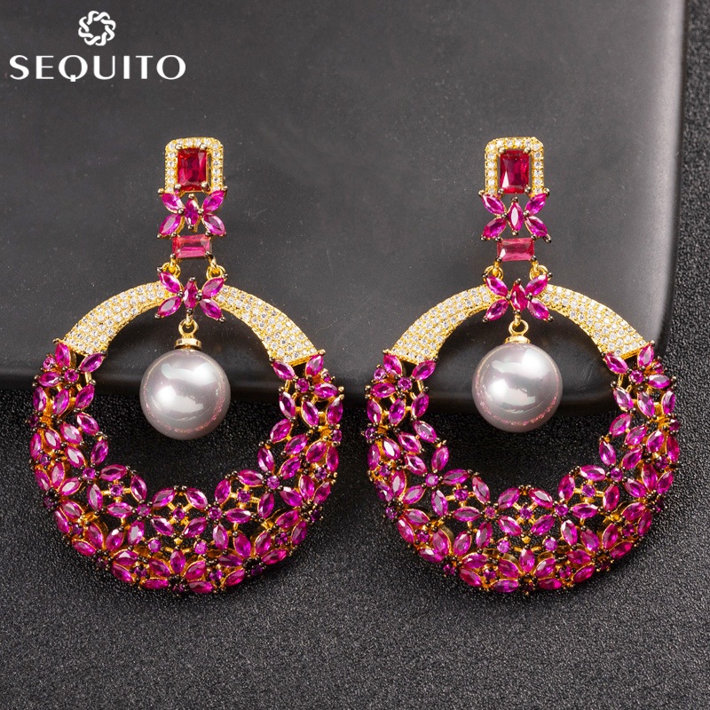 Buy ruby hot sale earrings online