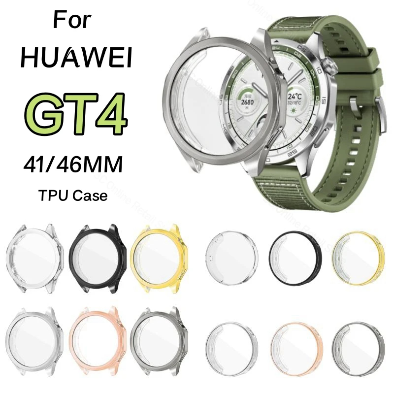 Huawei Watch GT 4 case Protective shell Huawei Watch GT4 46mm 41mm case 360 all round screen protector Huawei Watch GT4 gt 4 screen protector