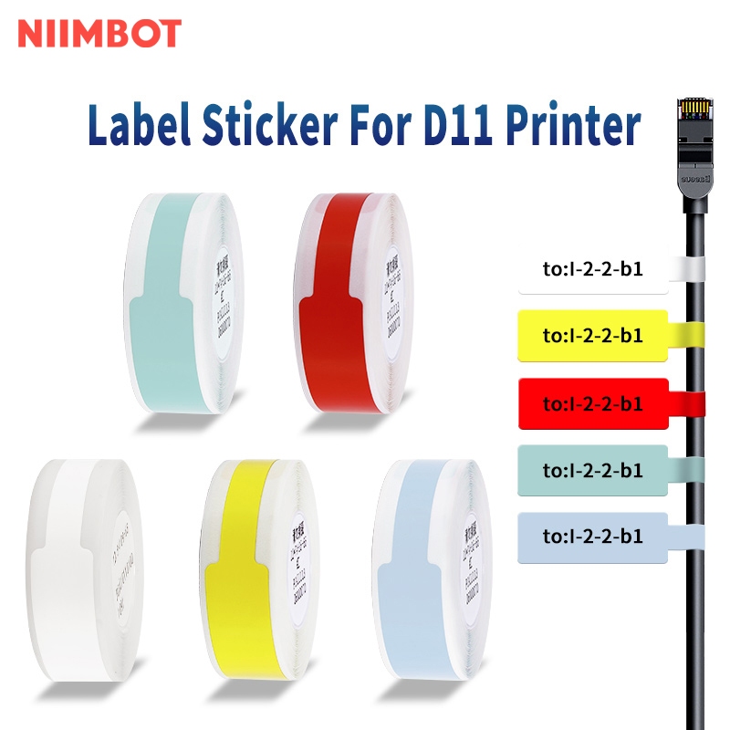 【Cable Label 】Niimbot D11/D110/D101 Cable Optical Fiber Engineering ...