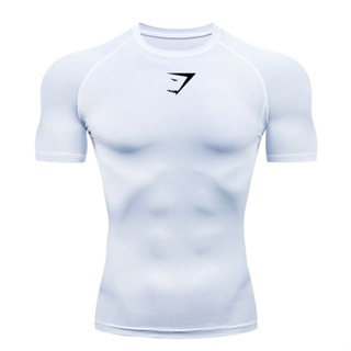 Mens Quick Dry Running Shirts Compression Athletic Tight Gym Tank Top  Fitness Sleeveless T-shirts