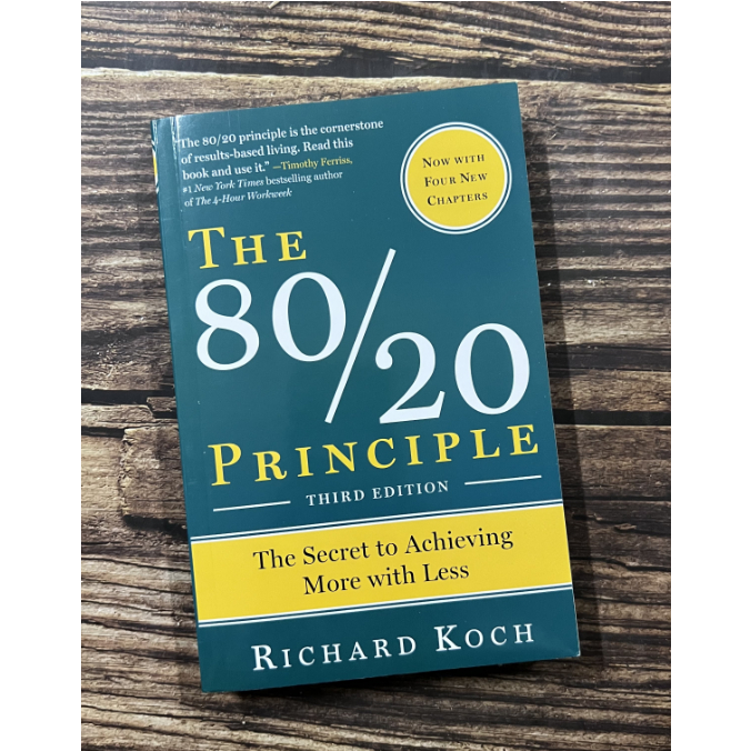 ENGLISH Paperback The 80/20 Principle The Secret To Achieving More With ...