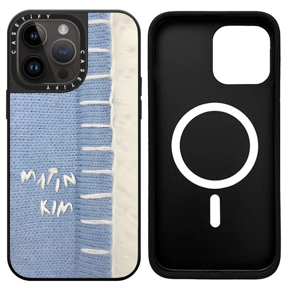Matin Kim Black Logo Case (iPhone15)