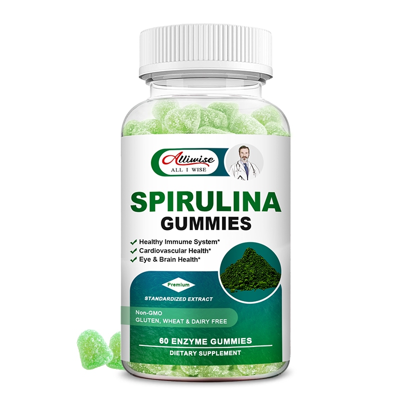 Alliwise Spirulina Chlorella CapsuleRich In Chlorophyll, Weight Loss