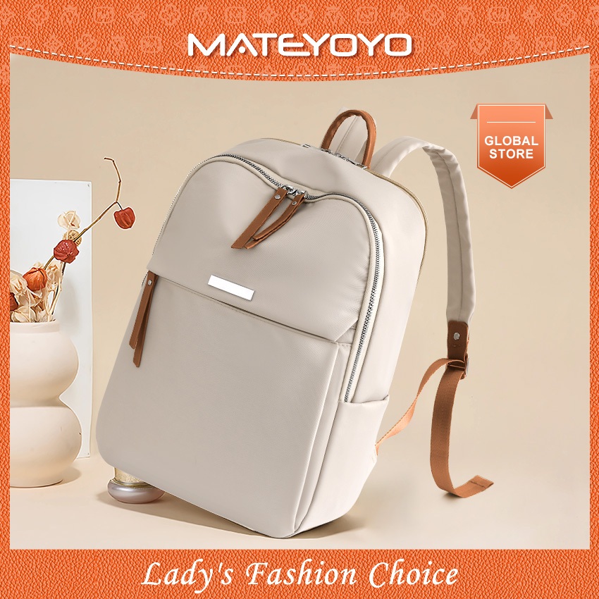 MATEYOYO Waterproof Women s Backpack Lightweight Backpack Designer Casual Laptop Backpacks Travel friendly Backpacks With Multiple Compartments Shopee Singapore