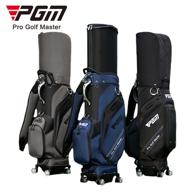 PGM golf club placed upside down design hard shell telescopic golf