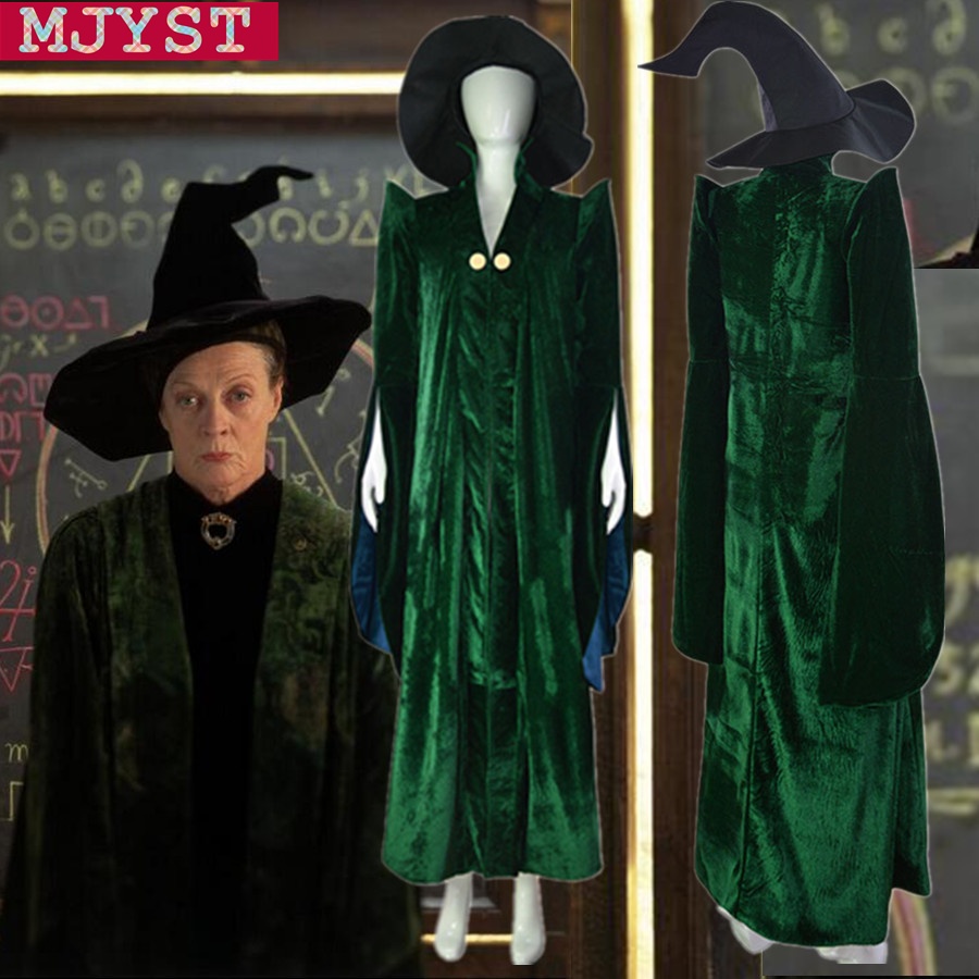 Harry Potter Minerva McGonagall Outfits Halloween Party Carnival ...