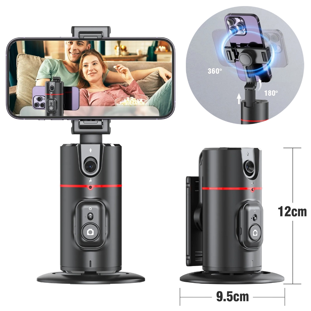 Face Tracking Smart Selfie Stick With Stabilizer Smart Auto Face