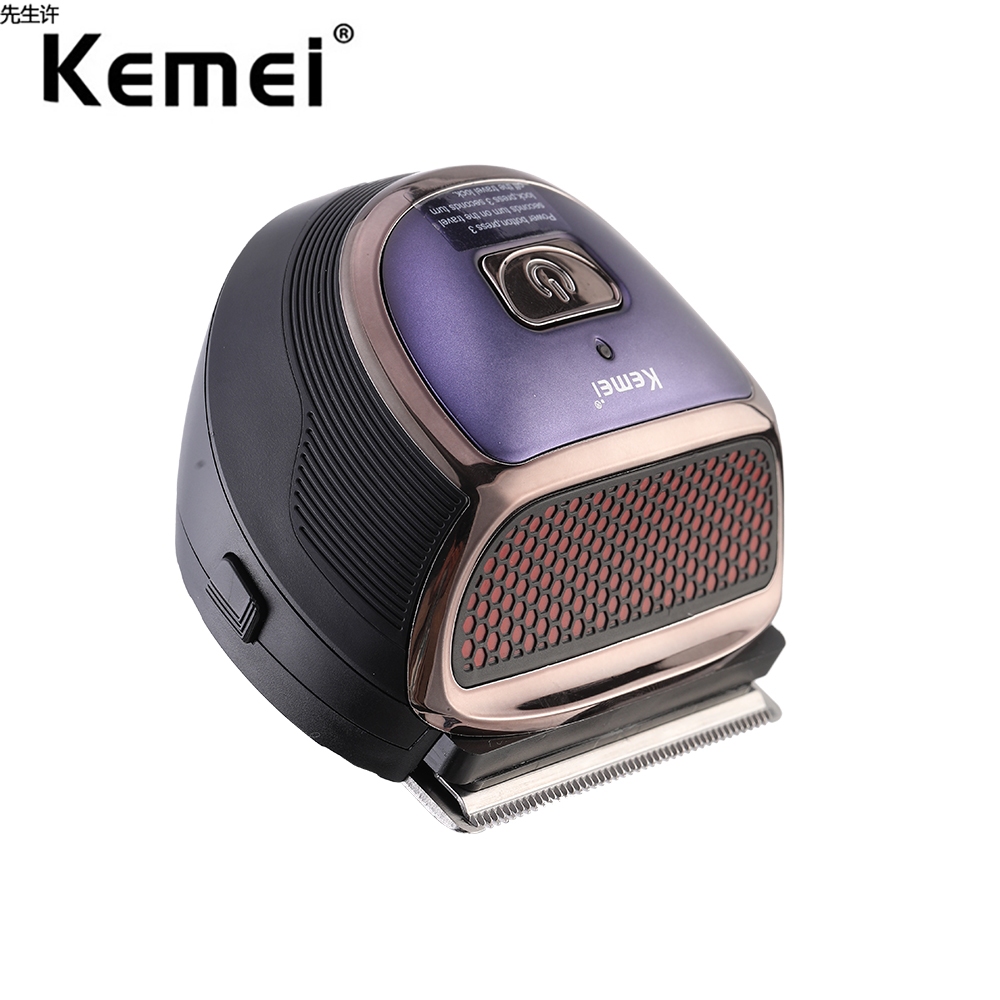 Kemei Pro Self Hair Cutting Machine Kit Portable Electric Hair Clippers