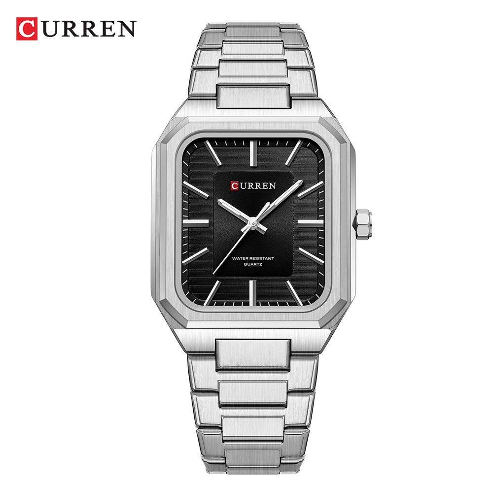 Curren watches silver sale