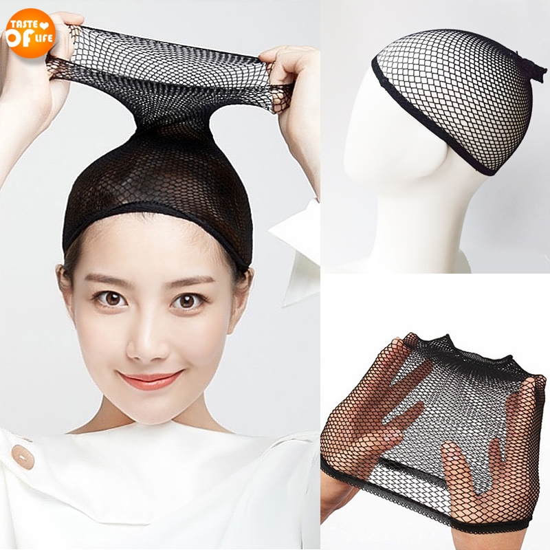Wig Cap Wig Wearing Tools Two End Opening Type High Elasticity ...