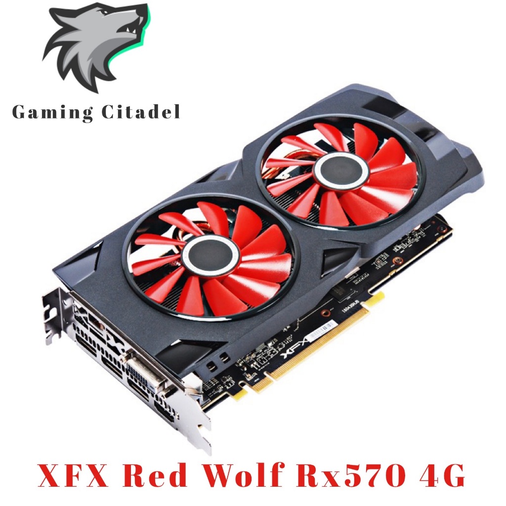 XFX AMD Radeon Rx570/RX580/Rx590/Rx5600xt 8GB 2304SP GDDR5 PCI-E