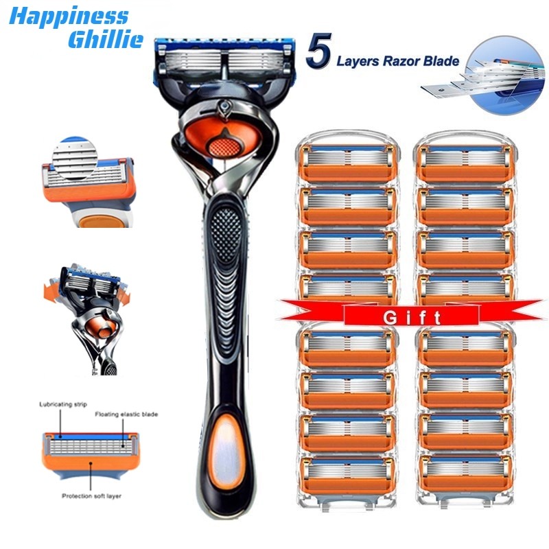 Men's shaver/Suitable for  Fusi 5 razor blade/ Fusi Progli manual razor/5-layer razor blade