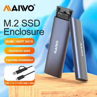 M2 SSD Case NVME Enclosure M.2 to USB 3.1 SSD Adapter w/OTG for NVME PCIE  NGFF SATA M/B Key 2230/2242/2260/2280 Dual Protocol