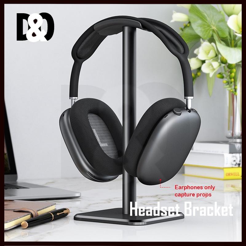 [SG LOCAL] Hanger Holder Aluminium Headphone Stand for Headset Earphone