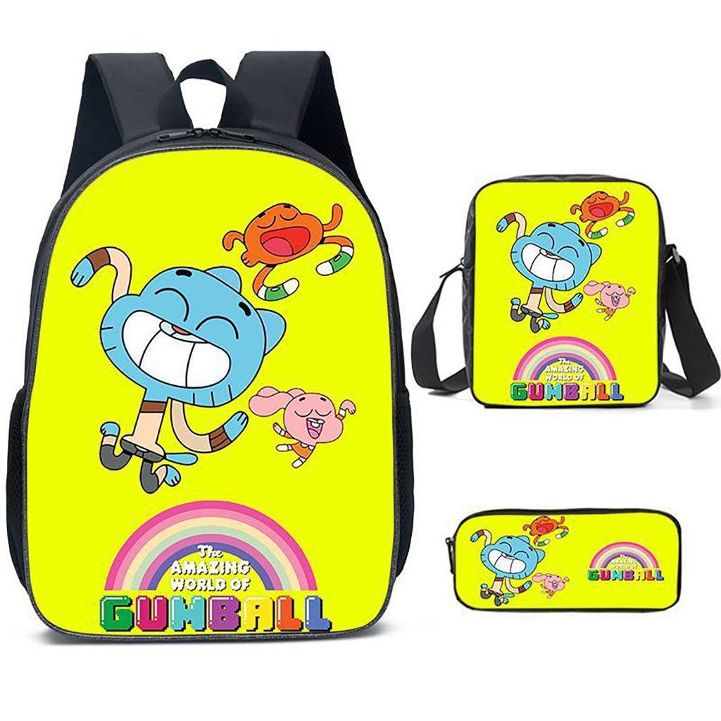 2024 Merchandise Amazing World of Gumball School Bag Backpack Backpack ...