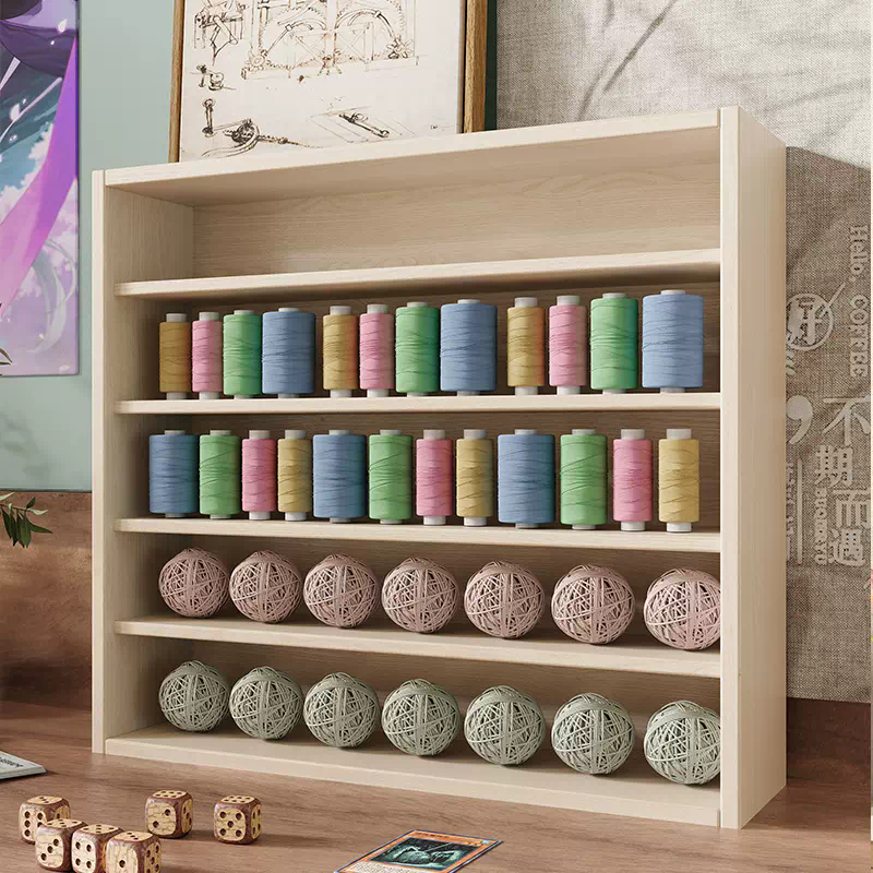 Sewing Yarn Ball Display Rack Yarn Rack Handmade Shelf Yarn Storage