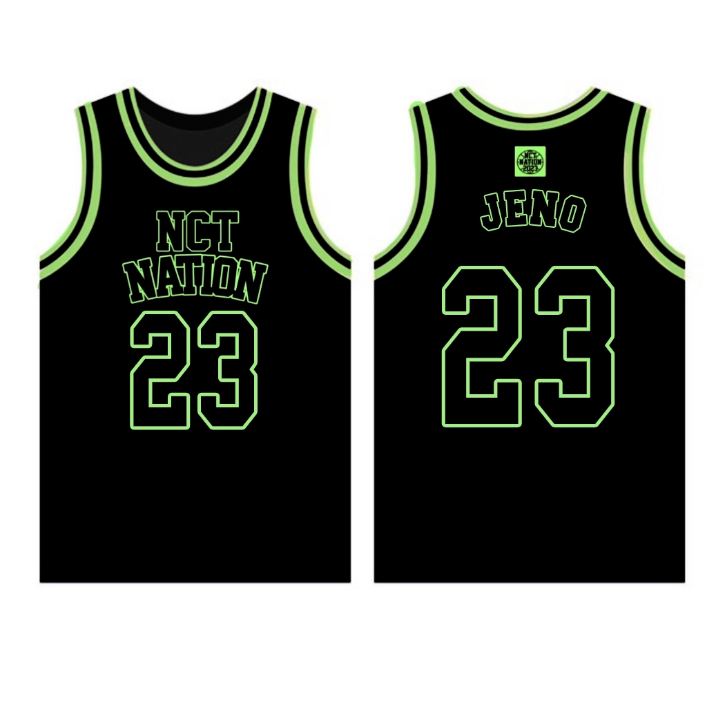 NCT NATION No. 23 Sleeveless Round Neck Basketball Jersey | Shopee
