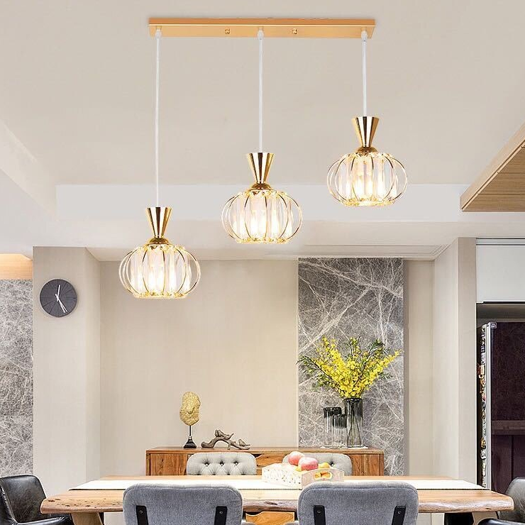 Creative Dining Pendant Light Nordic Modern Kitchen Hanging Lamp Led Decorative Bar Table ...