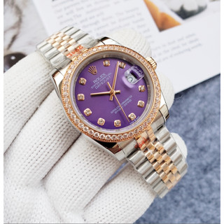 Purple waterproof sale watch