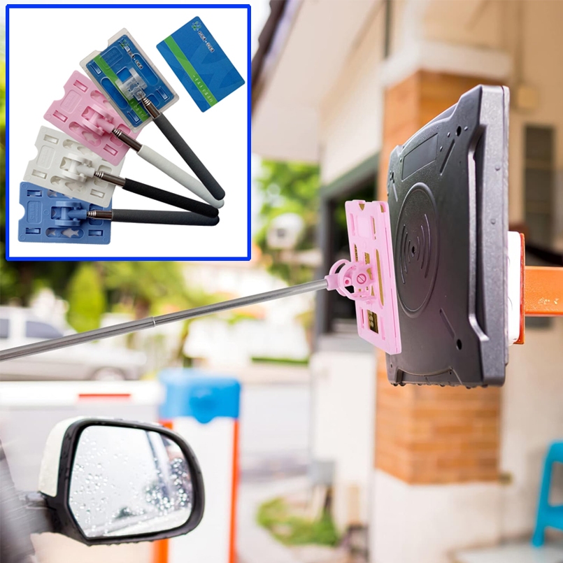 Parking card Telescopic Rod Card Holder Reacher Grabber Tool Car ...