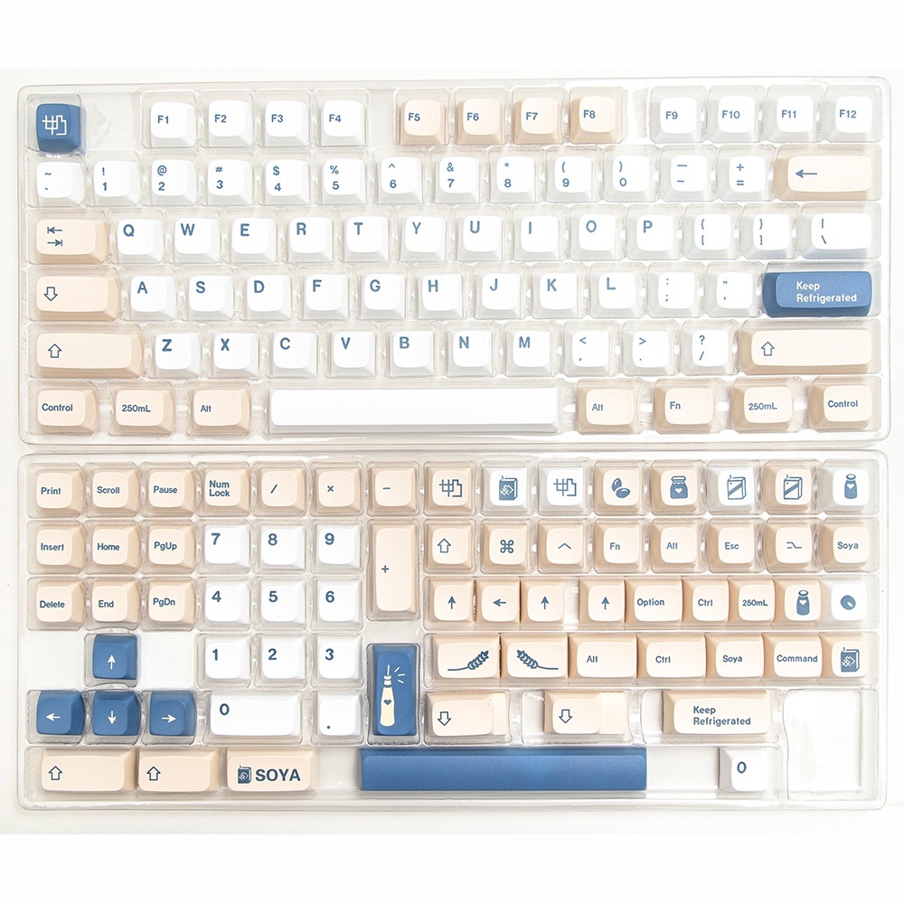 Explore Planet Keycaps 126Keys XDA Profiles PBT Dye-Sublimation