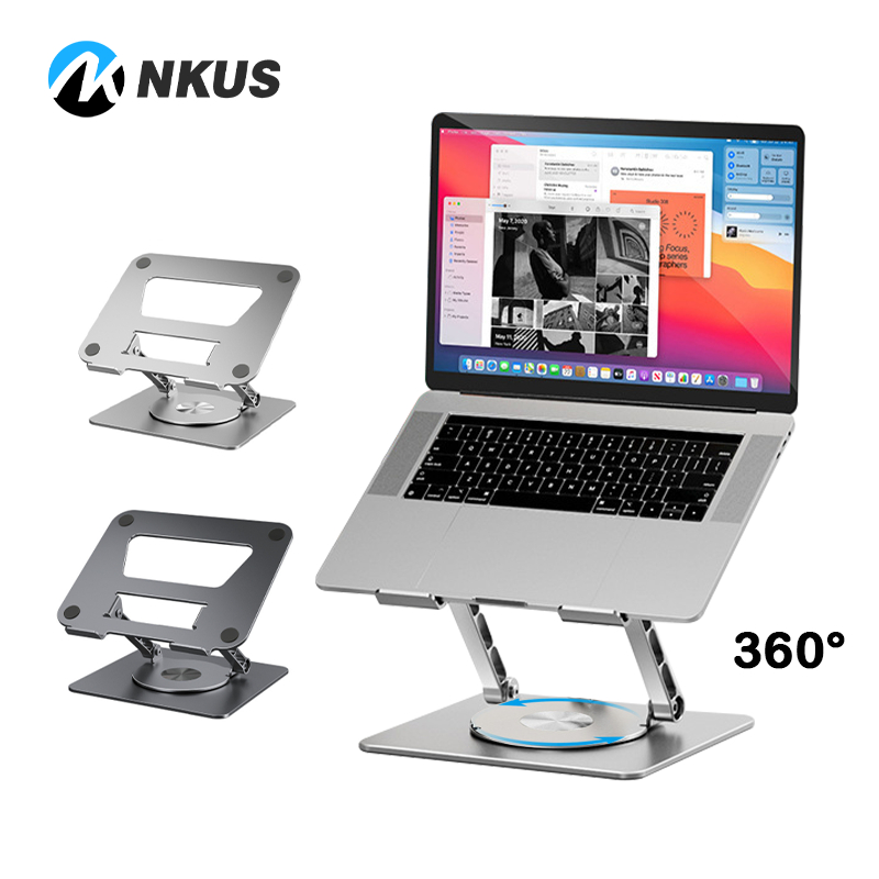 SG 360° Rotatable Adjustable Metal Laptop Stand / iPad Stand / Notebook Stand / Tablet Stand