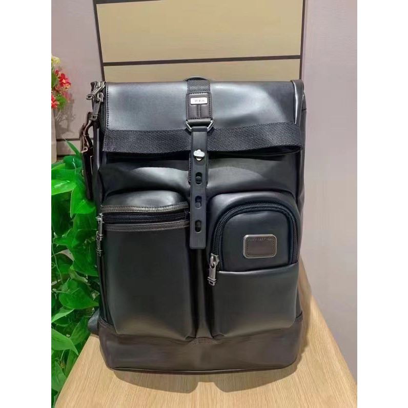 Ready to ship original high quality Tumi backpack with a top layer
