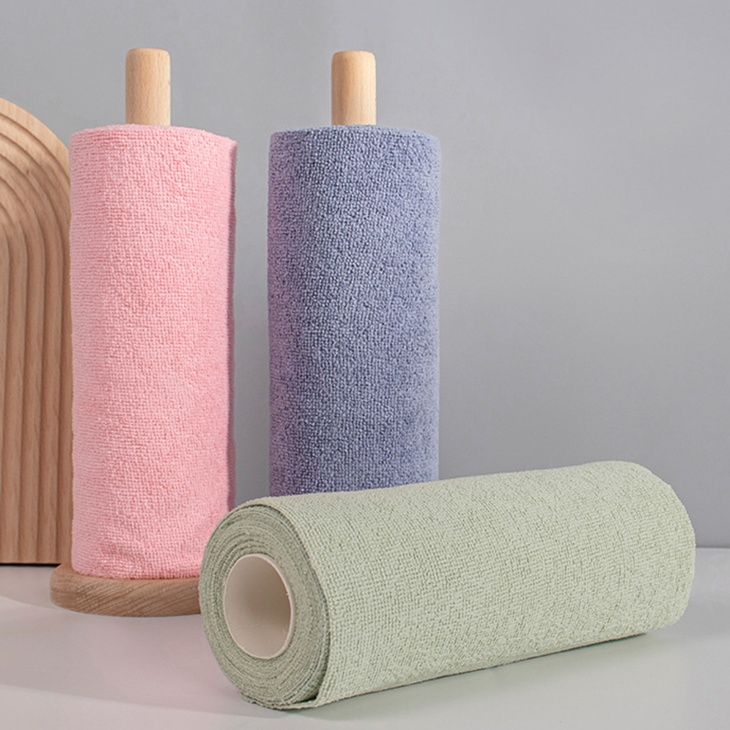 [Koolsoo2] Microfiber Towels Roll Reusable Tear Away Towels for Kitchen ...