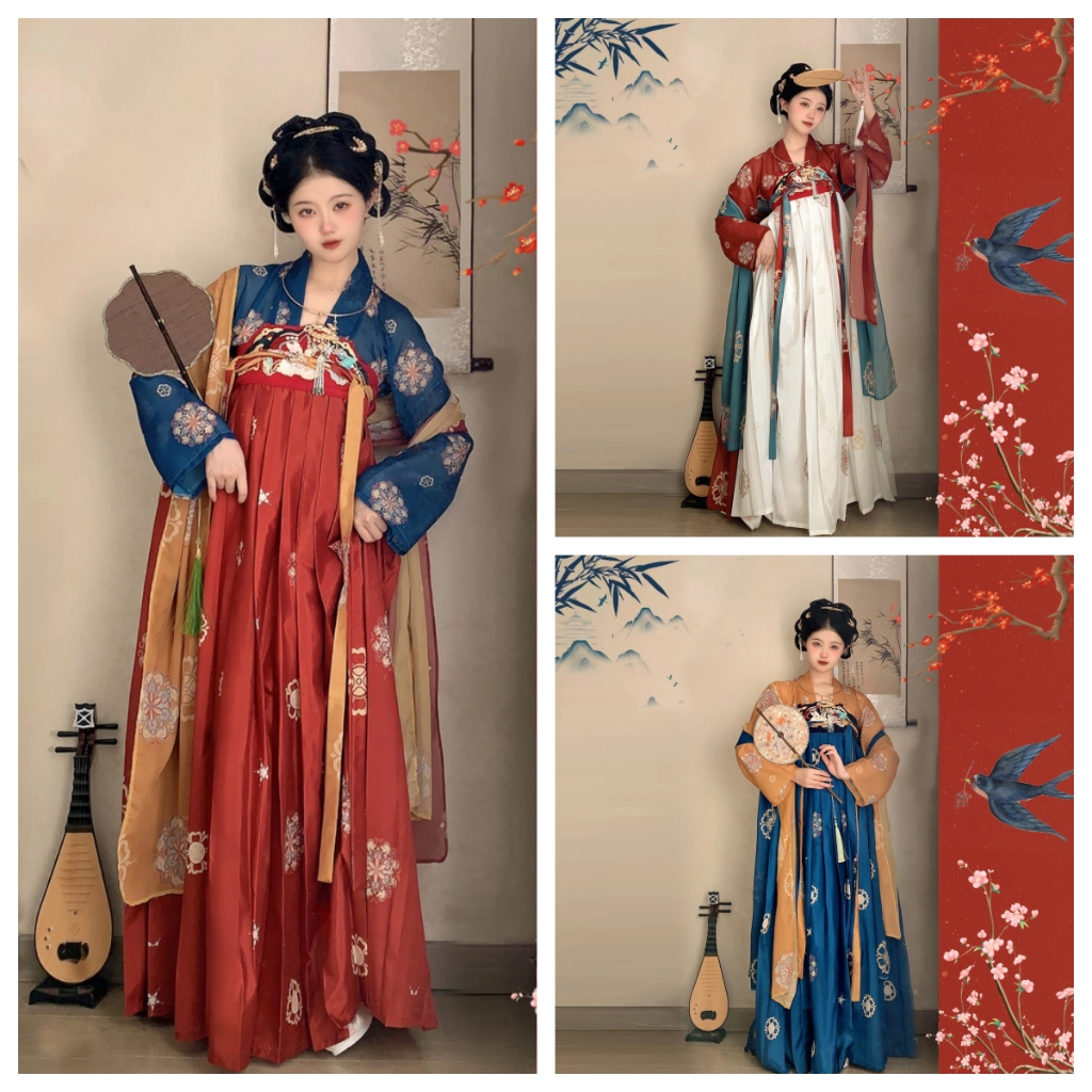 Tang Dynasty Hanfu [Revlon] Hanfu Female Spring Made In Tang Chest ...
