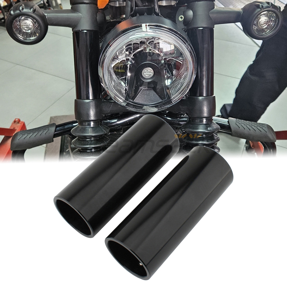 2x Upper Fork Cover for Harley Nightster 975 RH975 2022 2023 Motorcycle