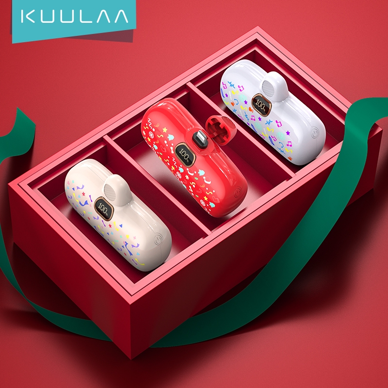 KUULAA Limited Edition 5000mAh Mini Color Power Bank PD 20W Quick